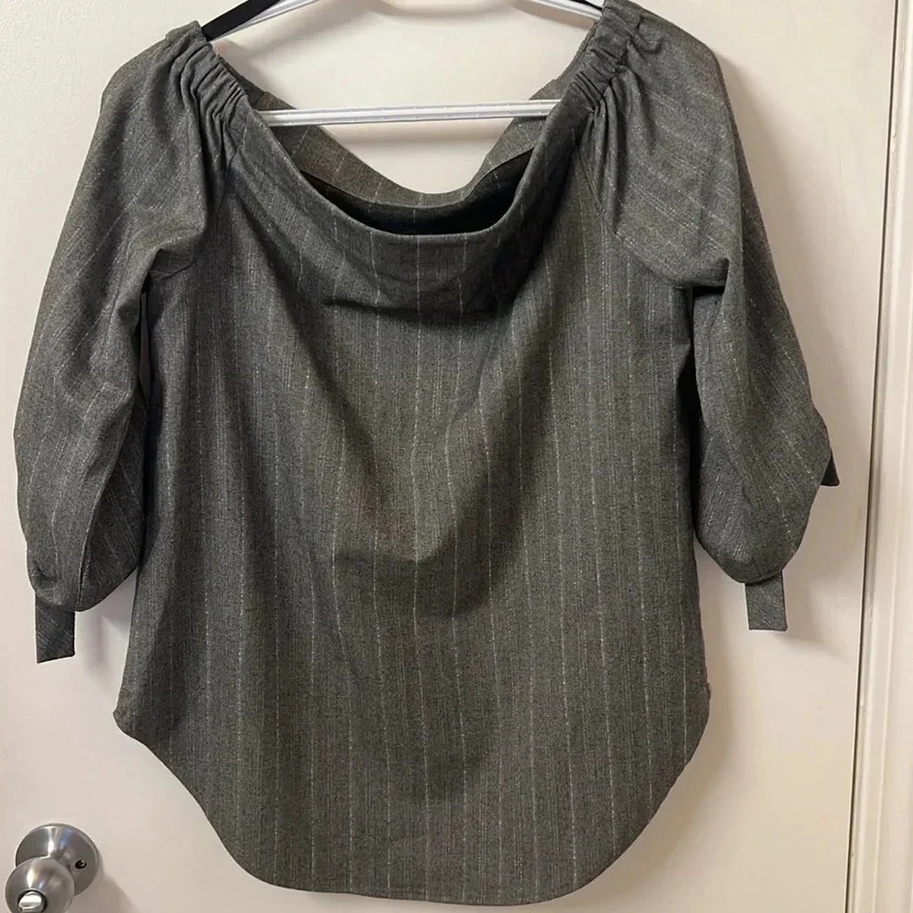 Aritzia Babaton Malik Boat Neck Blouse | Women’s Size XS - Picture 5 of 9